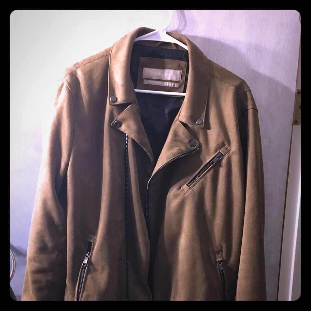 Zara man motorcycle jacket